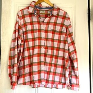 L.L. Bean women's flannel